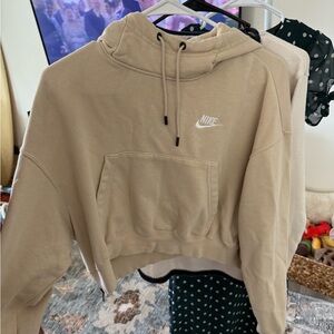 Nike Women's Beige Hoodie